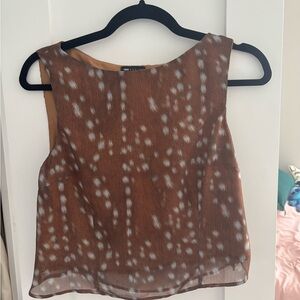 ASOS Deer Print Top